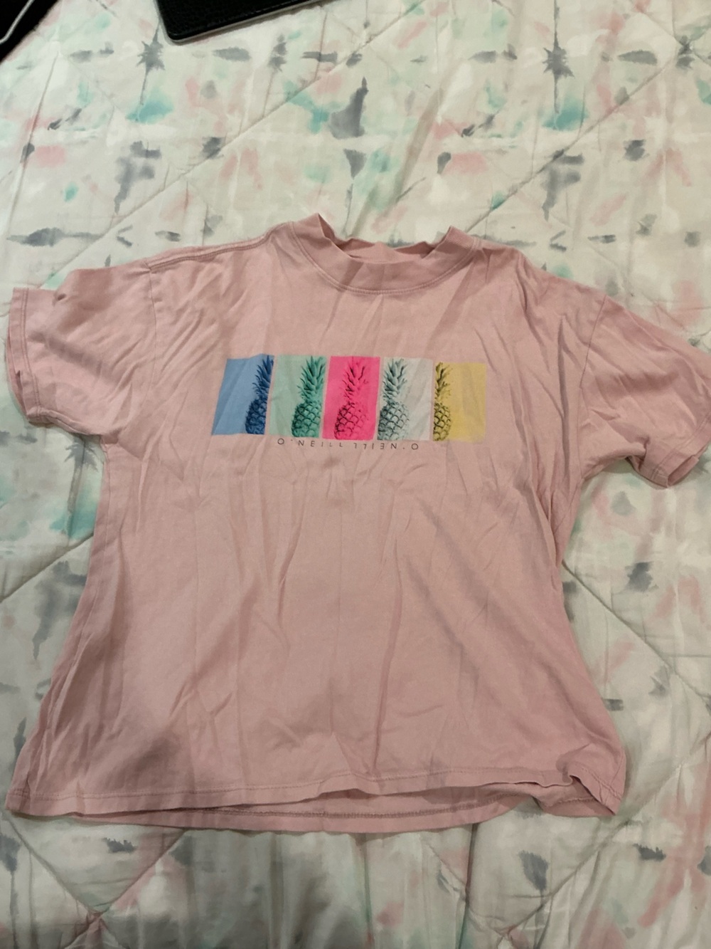 O'Neill Light Pink Crewneck Tee